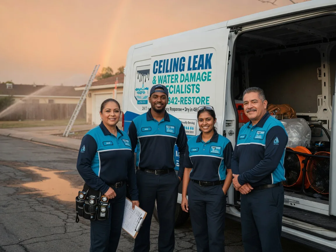Ceiling Leak Cleanup company in Victorville, CA