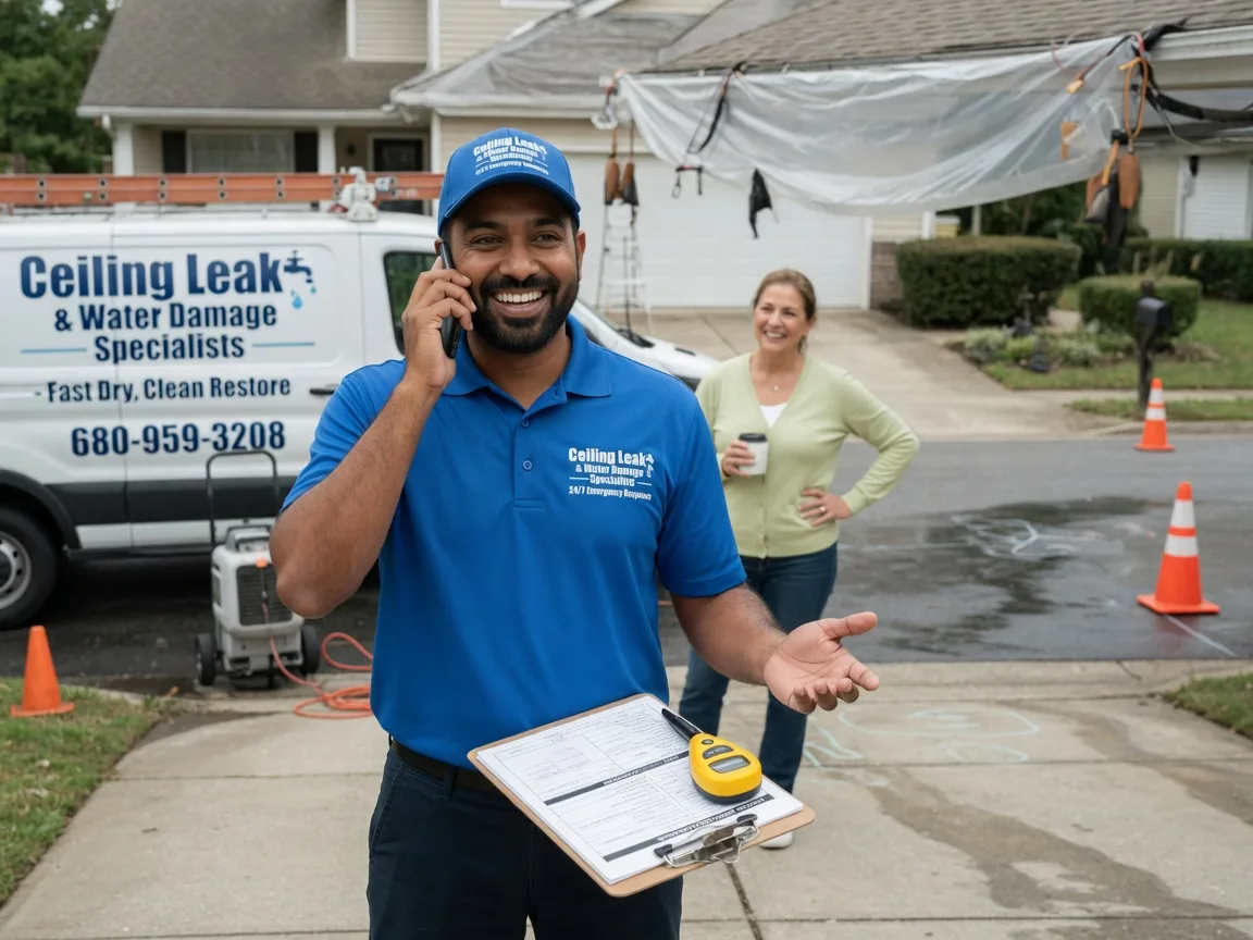 Ceiling Leak Cleanup Victorville, CA FAQs